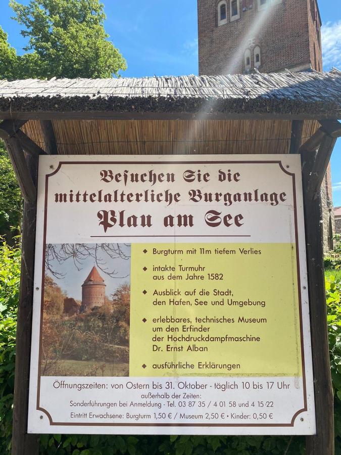 Apartment Altes Pfarrhaus In Plau Am See Zewnętrze zdjęcie